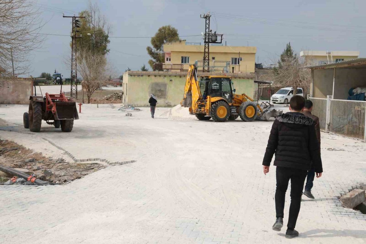 Başkan Tatlıdede, hafta sonu yürütülen çalışmalarda incelemelerde bulundu
