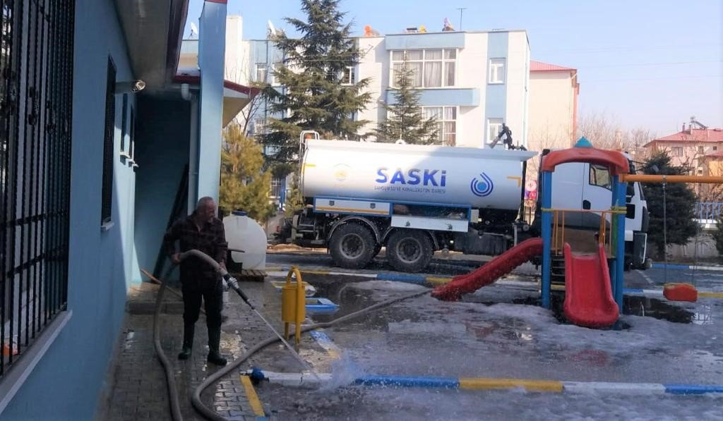 SASKİ, Elbistan’ın banyo ve tuvalet sorununu çözüyor
