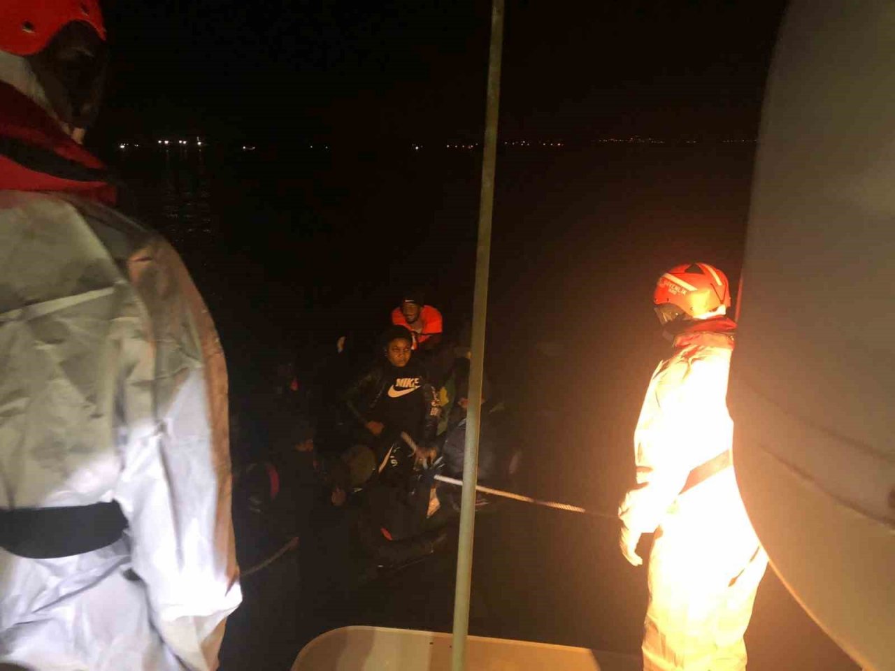 Aydın’da 63 düzensiz göçmen kurtarıldı