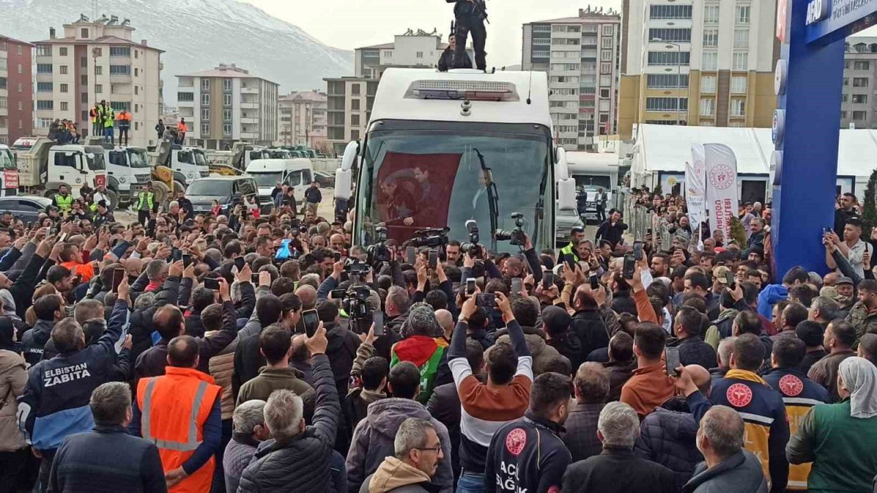 Cumhurbaşkanı Erdoğan, Elbistan’da