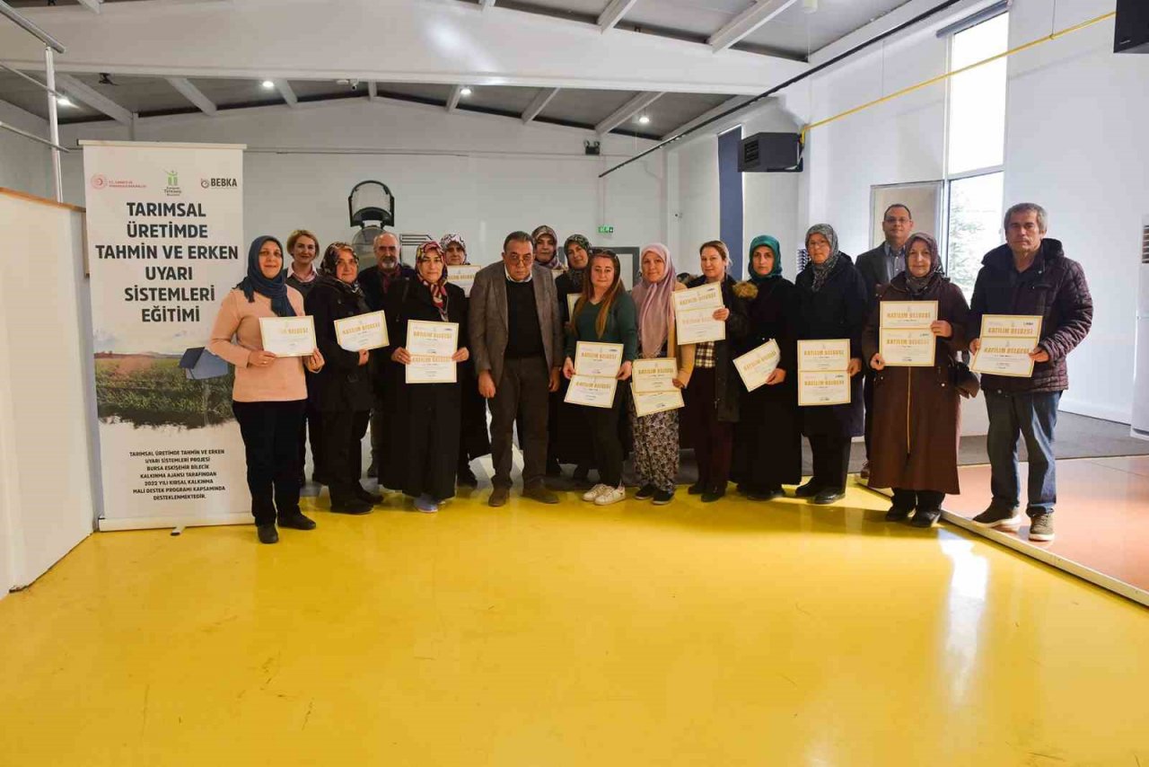Kadın üreticiler bilgilendirildi