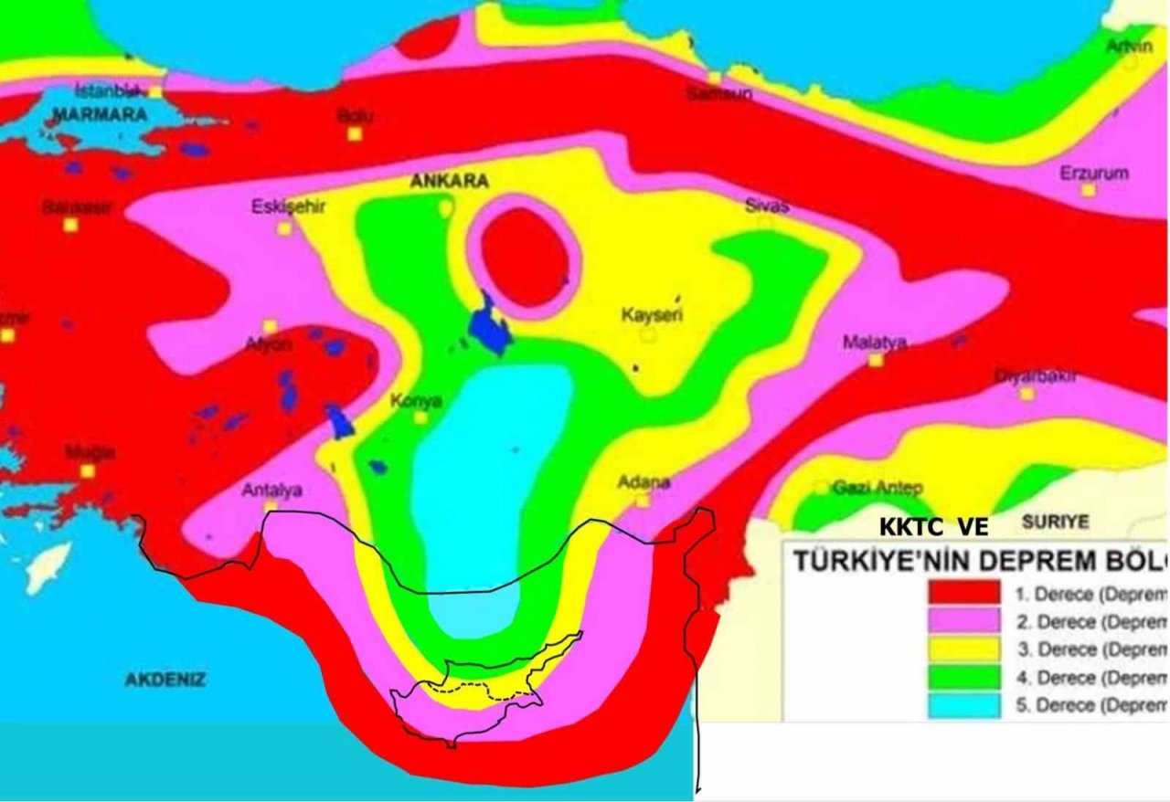 Kıbrıs’ın deprem gerçeği: Paniğe de rehavete de yer yok