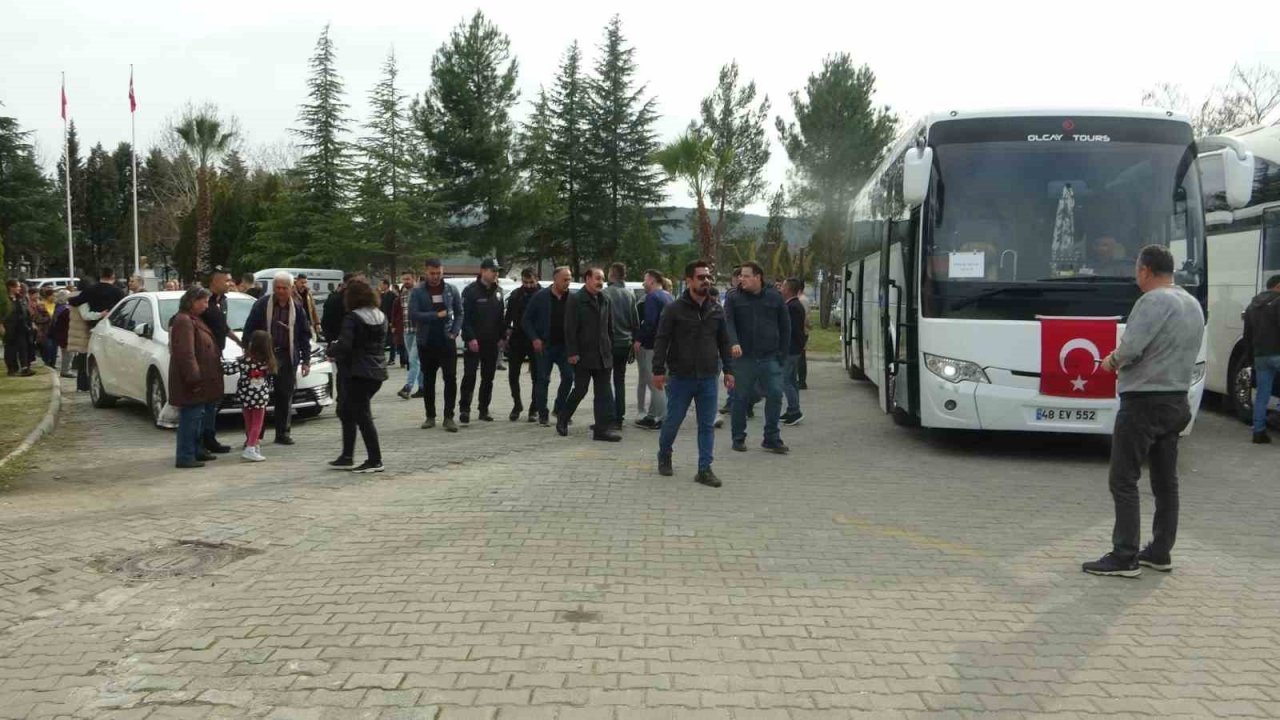 Muğla’dan 150 gece kartalı deprem bölgesinde görev yapmak üzere yola çıktı