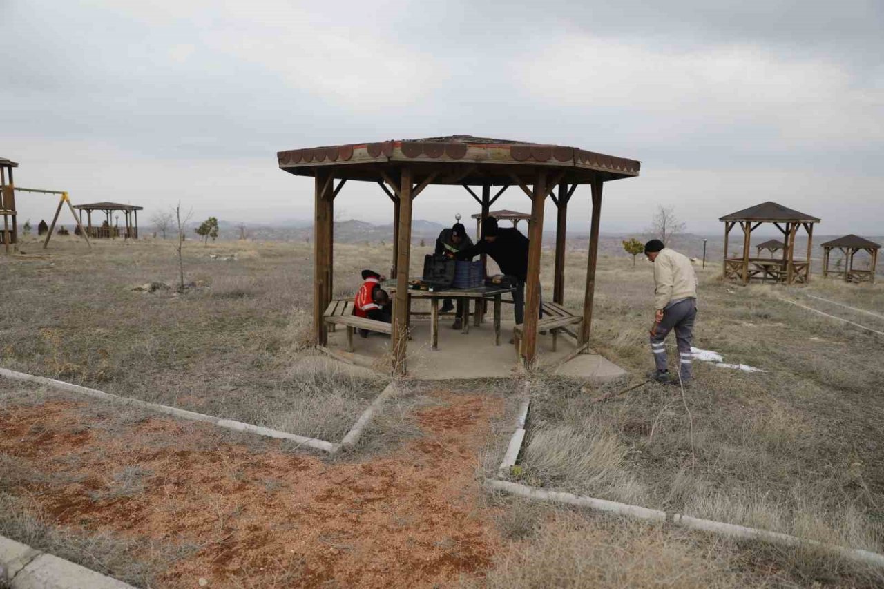 Kahveci Dağı’ndaki ’Nevşehir Kent Ormanı’ yenileniyor