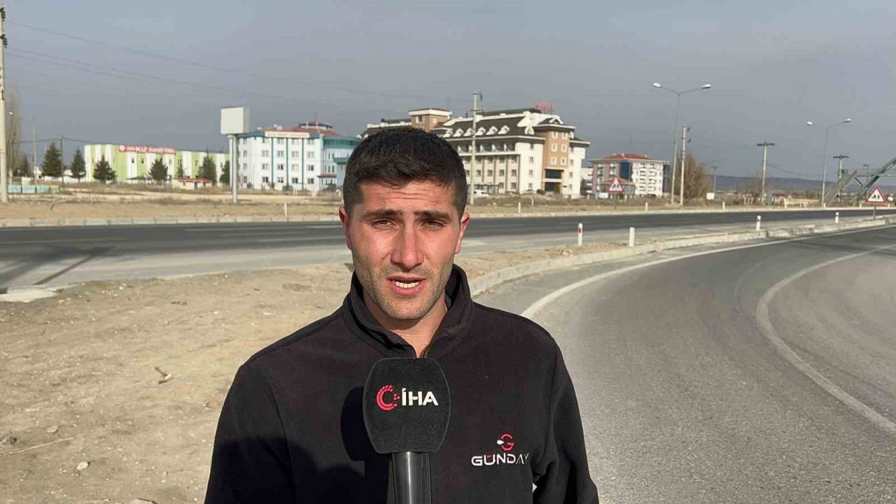 Bolvadin’deki bu kavşak kazaya davetiye çıkartıyor