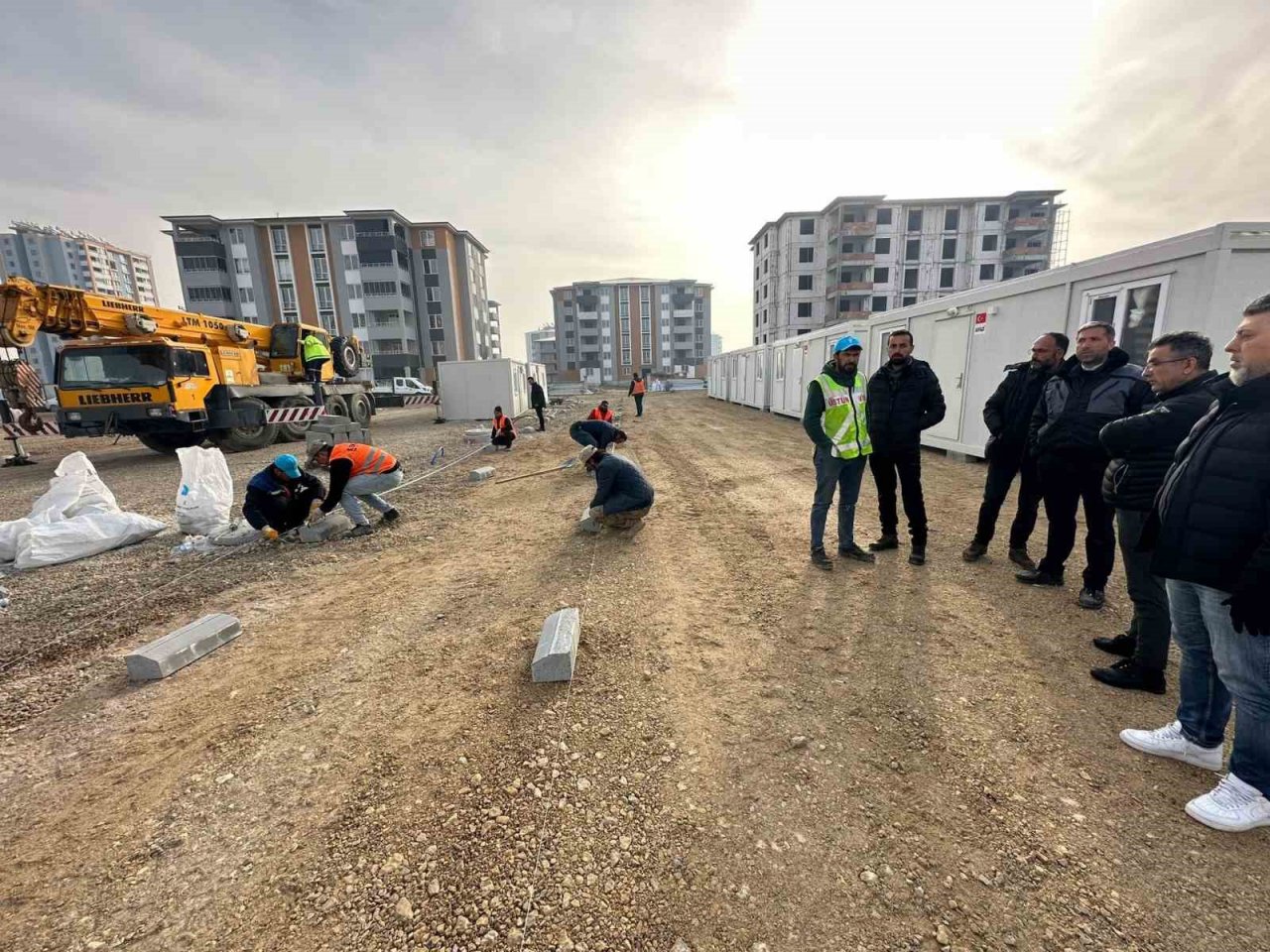 Avrupalı Türkler deprem bölgesine konteyner kent kuruyor
