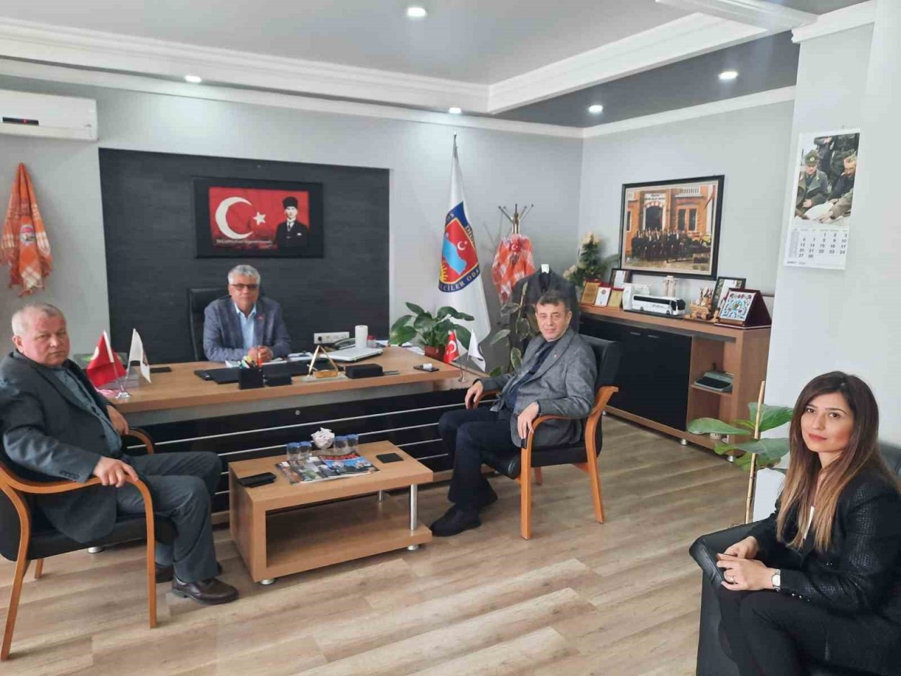 Künkcü, söke ve Didim esnaf odası başkanlarını yalnız bırakmadı