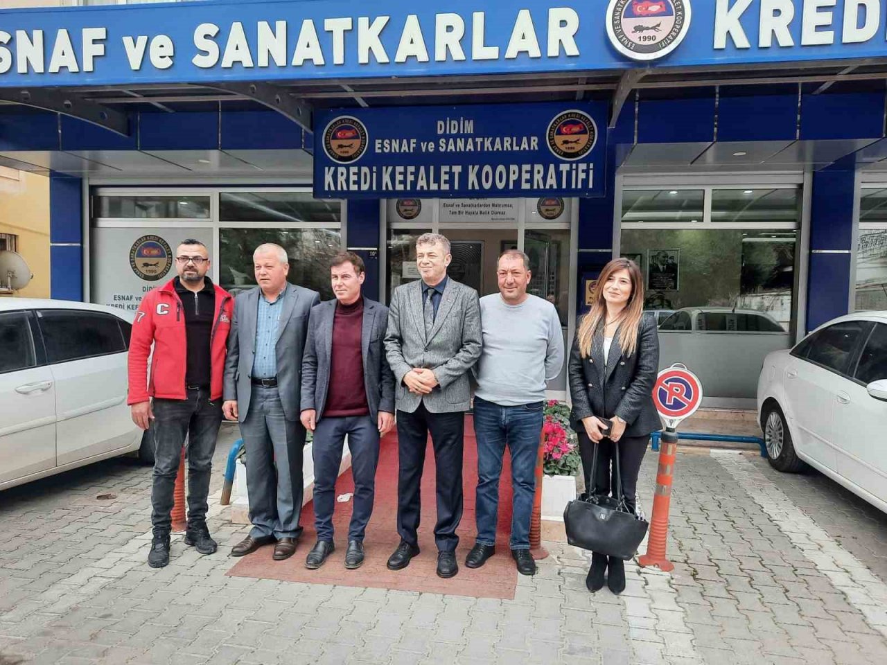 Künkcü, söke ve Didim esnaf odası başkanlarını yalnız bırakmadı