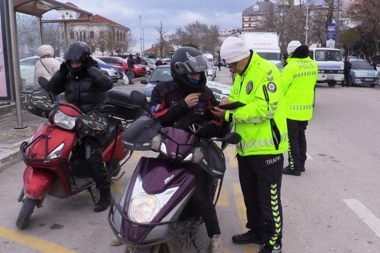 Bandırma’da bir ayda bin 133 motosiklet denetlendi