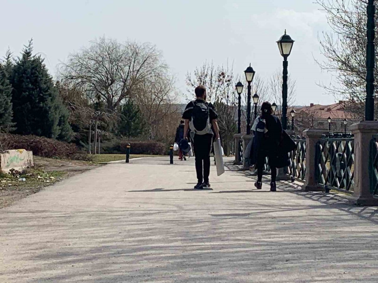 Eskişehir ilkbahara yüksek sıcaklıkla başladı