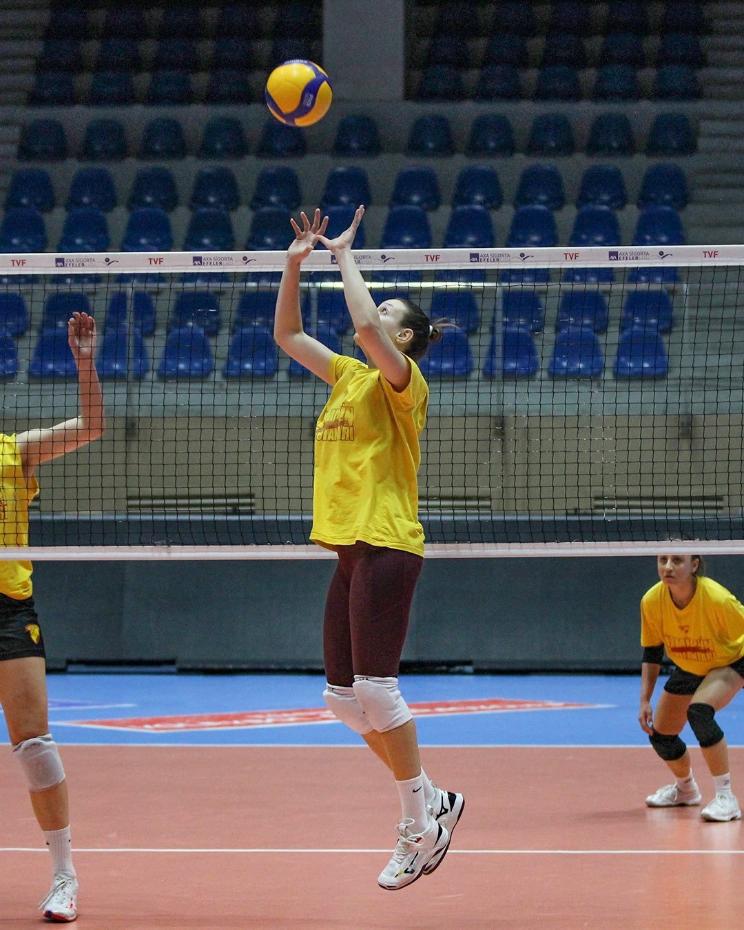 Göztepe Voleybol, İstanbul BBSK maçının hazırlıklarını sürdürdü