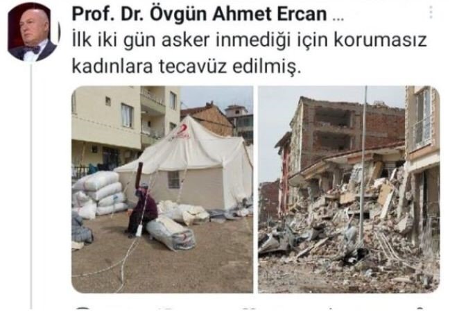 Gözaltına alınan Prof. Dr. Övgün Ahmet Ercan serbest bırakıldı
