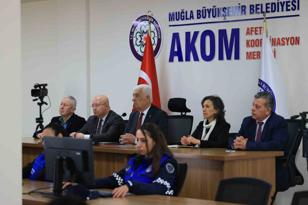 Muğla’da deprem öncesi hazırlık çalışmaları