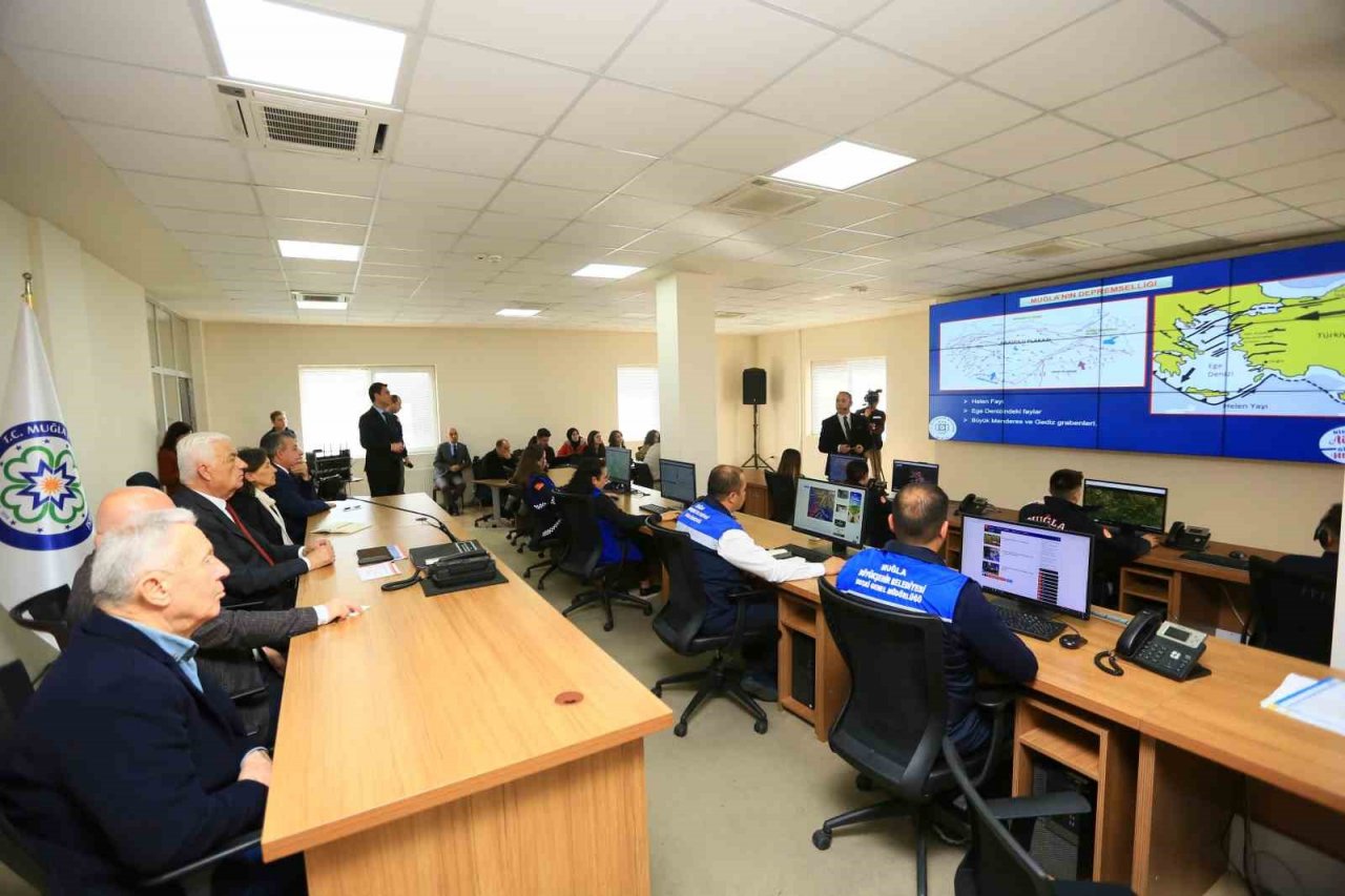 Muğla’da deprem öncesi hazırlık çalışmaları