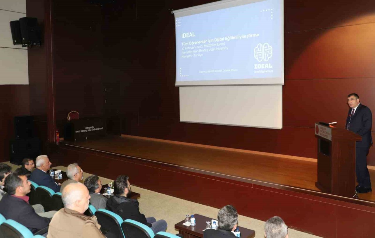 NEVÜ’de Tüm Öğrenenler İçin Dijital Eğitimi İyileştirme (IDEAL) Projesi paydaş bilgilendirme toplantısı yapıldı