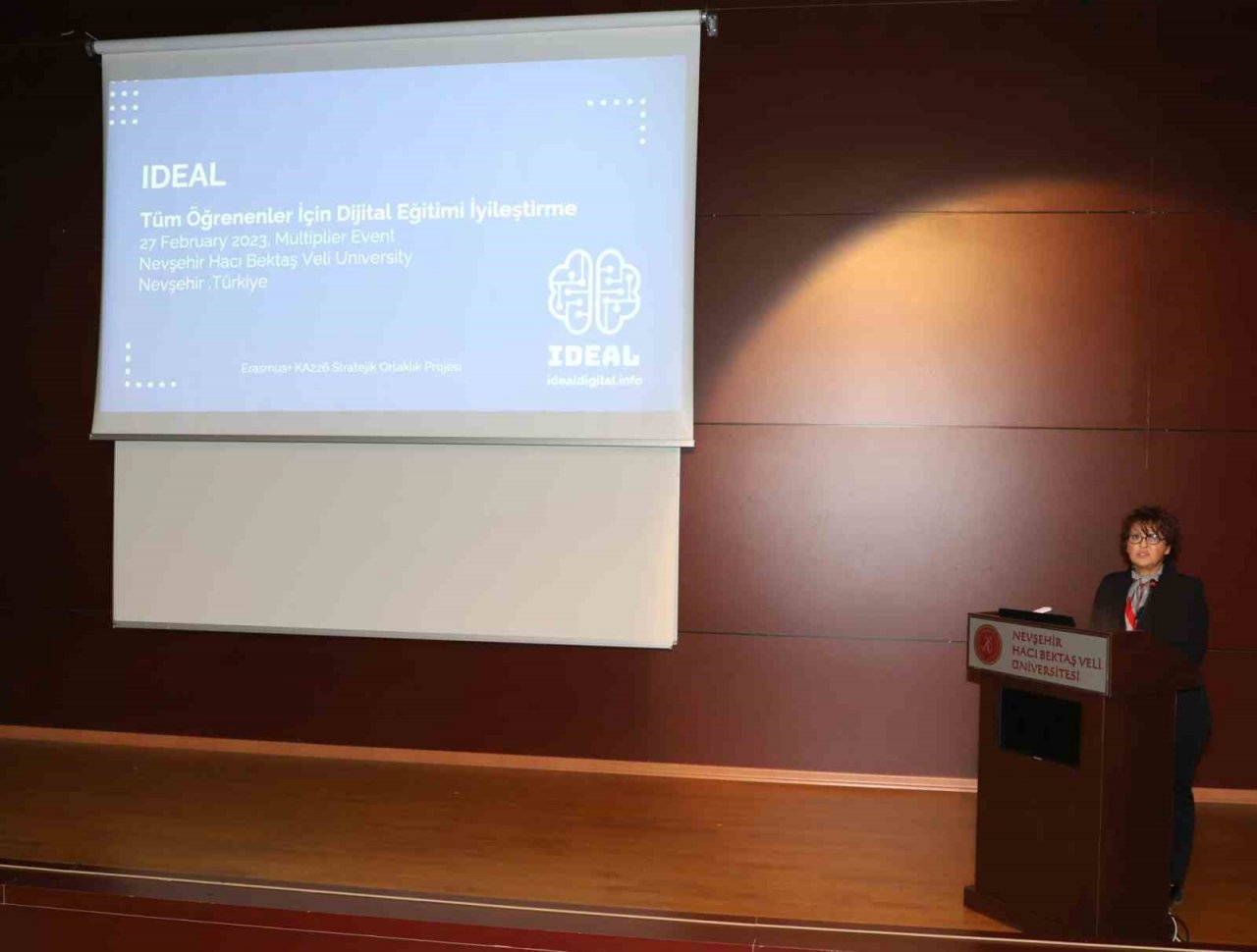 NEVÜ’de Tüm Öğrenenler İçin Dijital Eğitimi İyileştirme (IDEAL) Projesi paydaş bilgilendirme toplantısı yapıldı