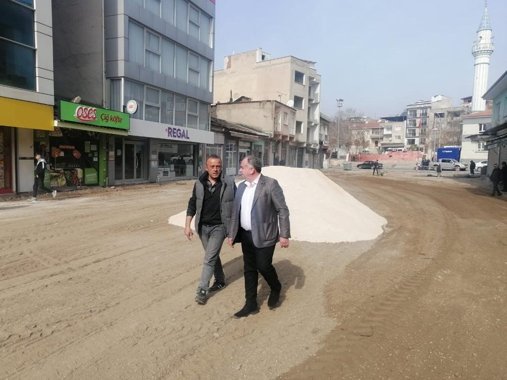 Ortaklar Atatürk Caddesi’nin çehresi değişiyor