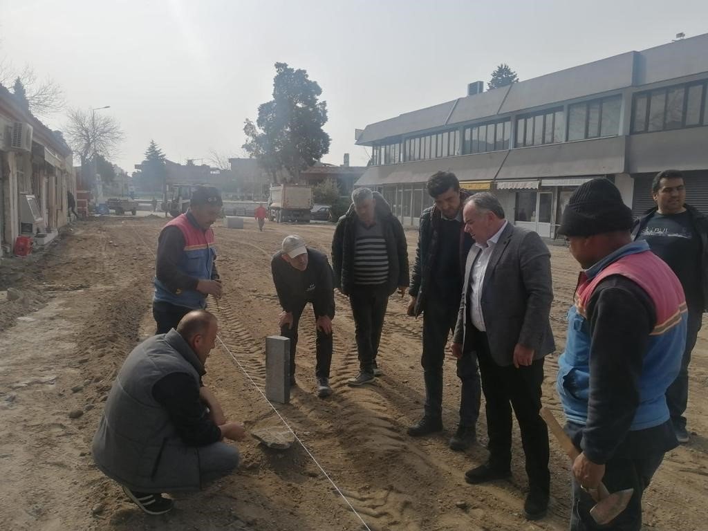 Ortaklar Atatürk Caddesi’nin çehresi değişiyor