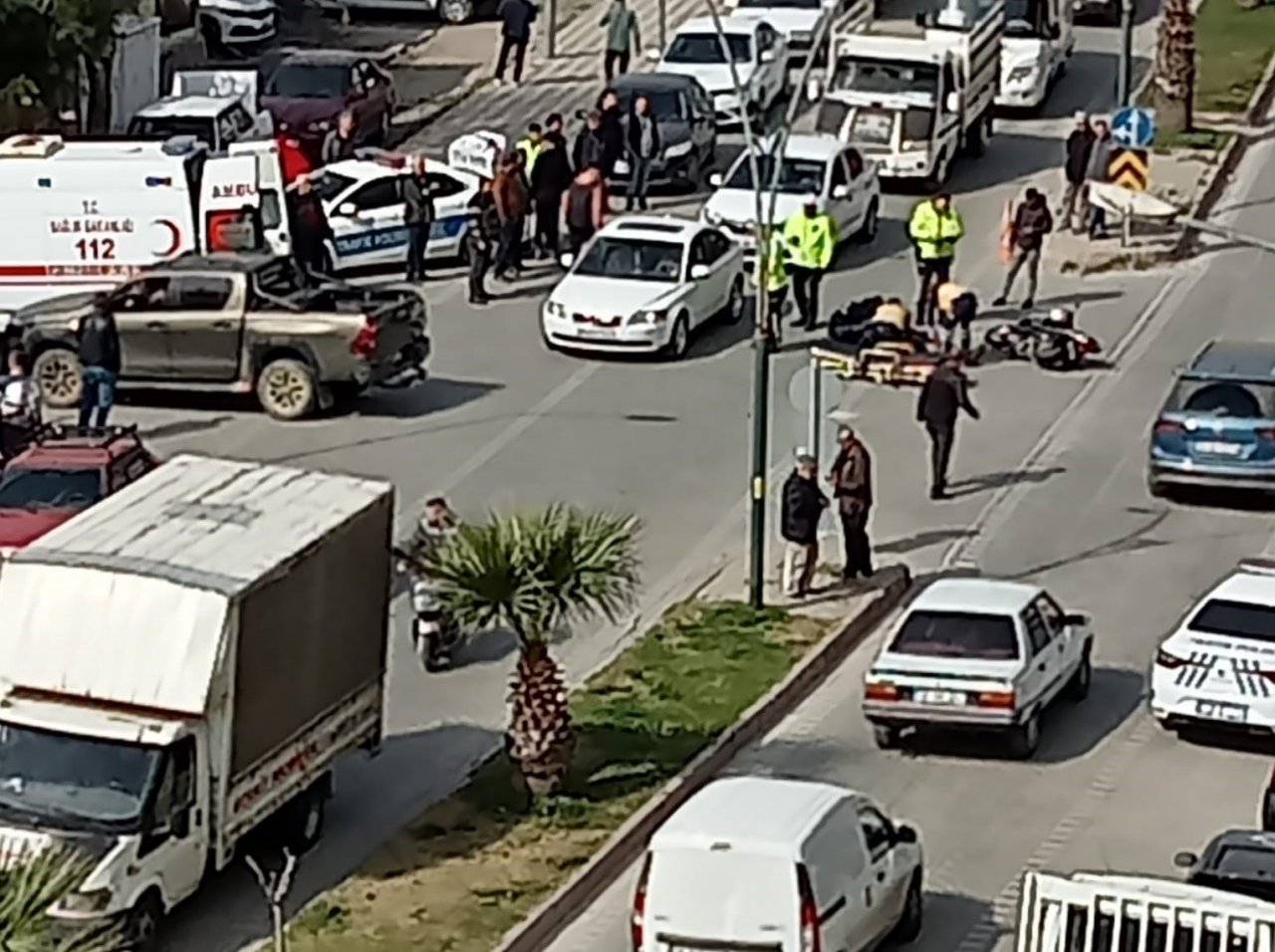 Edremit’te kaza: 1 yaralı