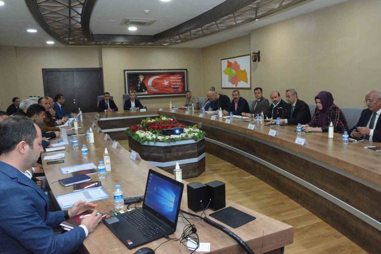Siirt’te deprem değerlendirme toplantısı yapıldı