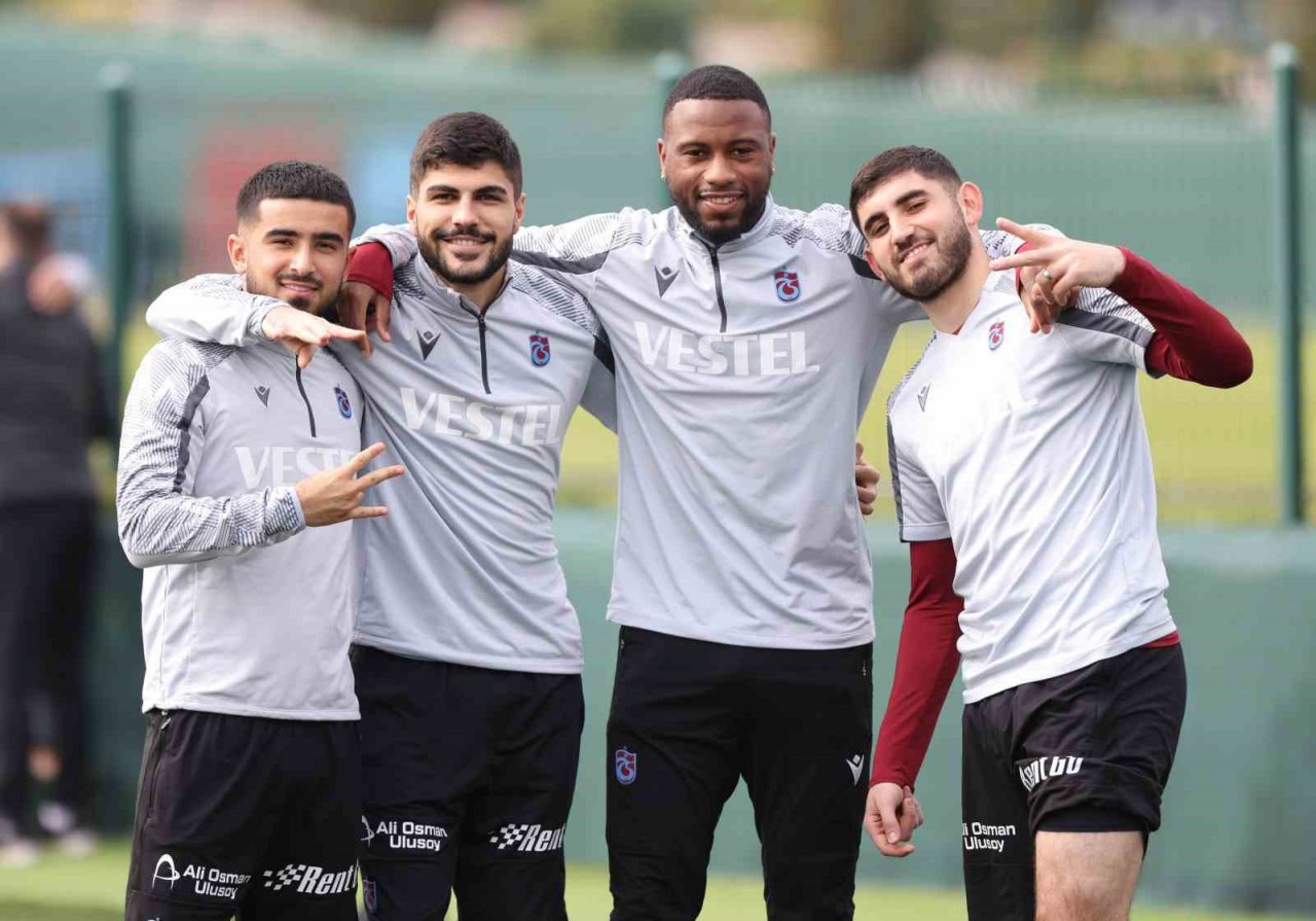 Trabzonspor, Ümraniyespor maçı hazırlıklarını sürdürdü