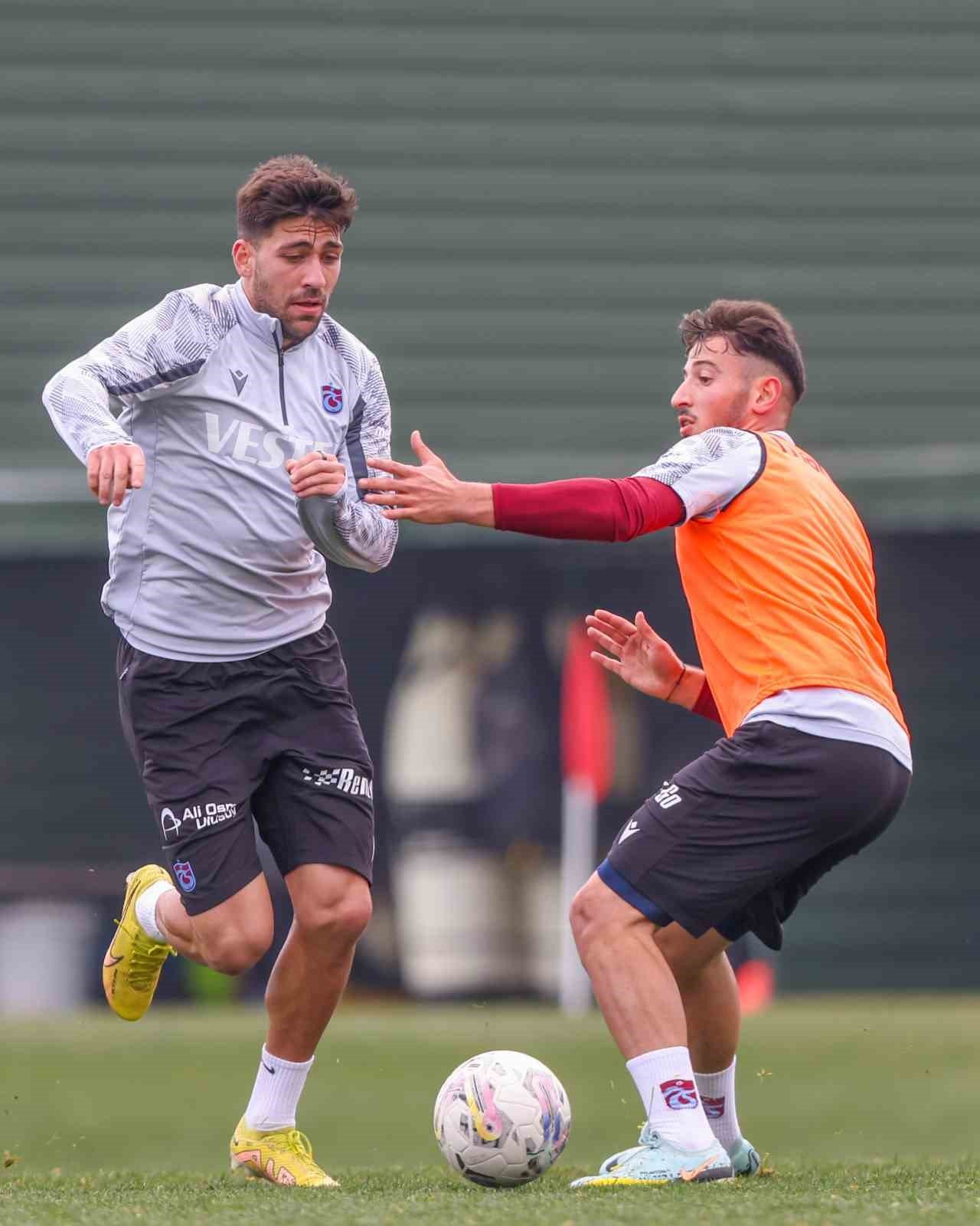 Trabzonspor, Ümraniyespor maçı hazırlıklarını sürdürdü