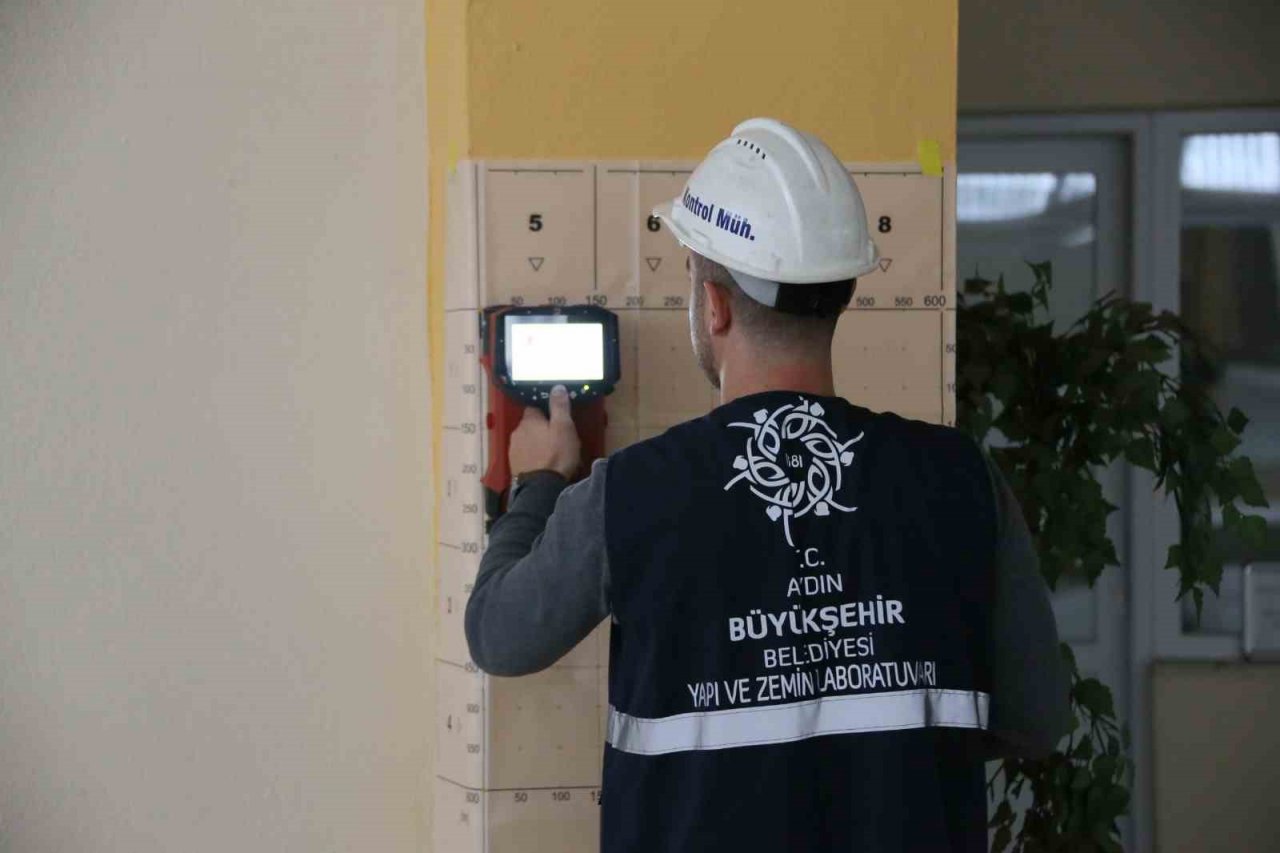 Aydın Büyükşehir Belediyesi deprem güvenliği ile ilgili ücretsiz performans testlerine devam ediyor