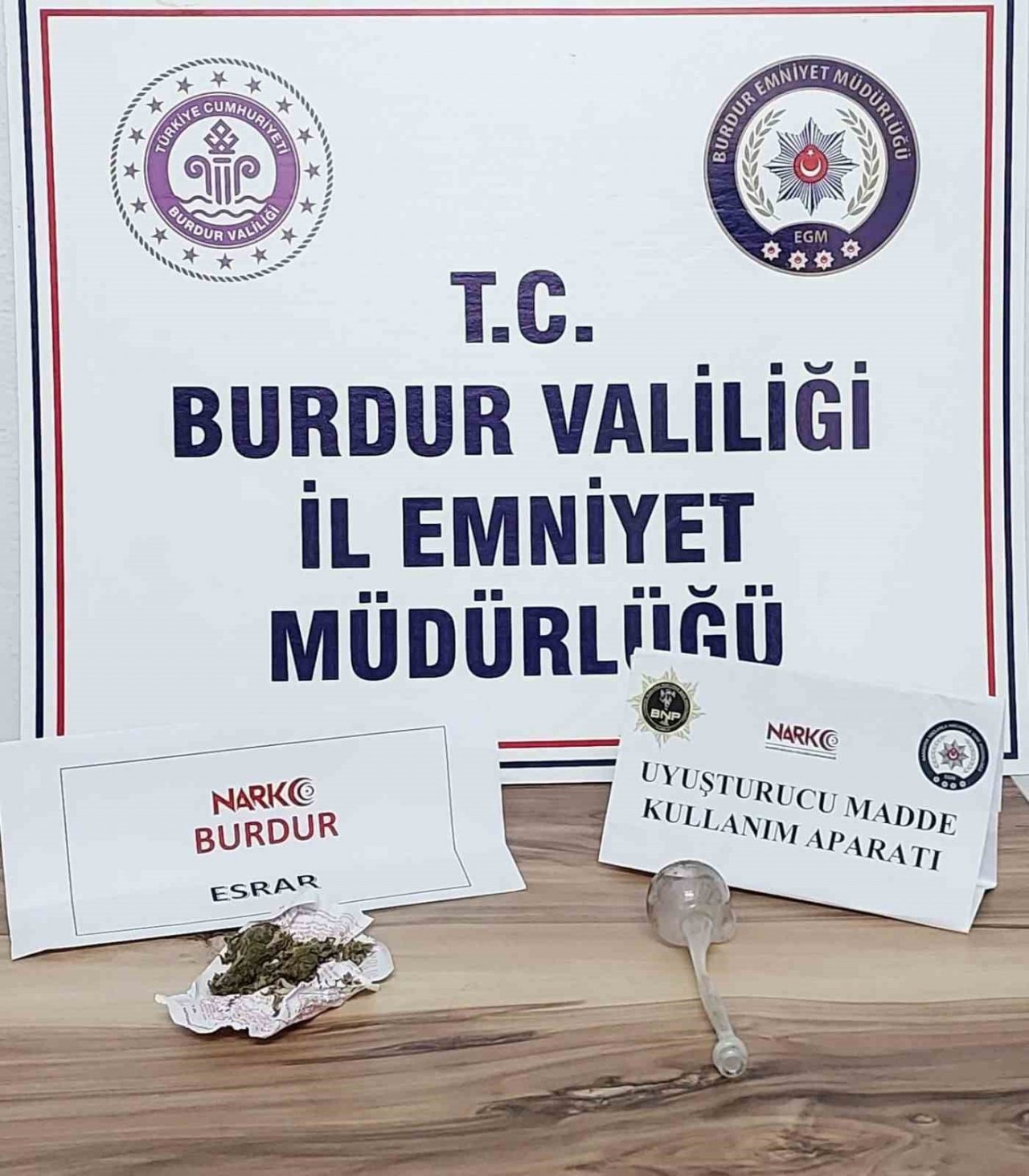 Burdur’da narkotik operasyonlarında 33 şahsa işlem yapıldı