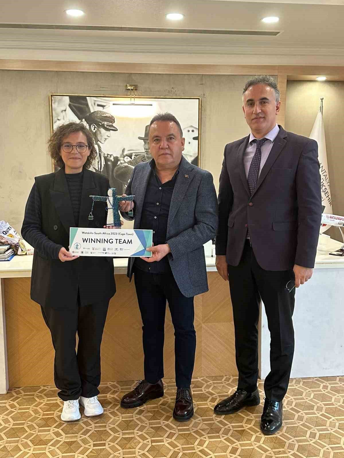 Antalya Büyükşehir Belediyesi’ne 16. Çevre Ödülü Güney Afrika’dan geldi