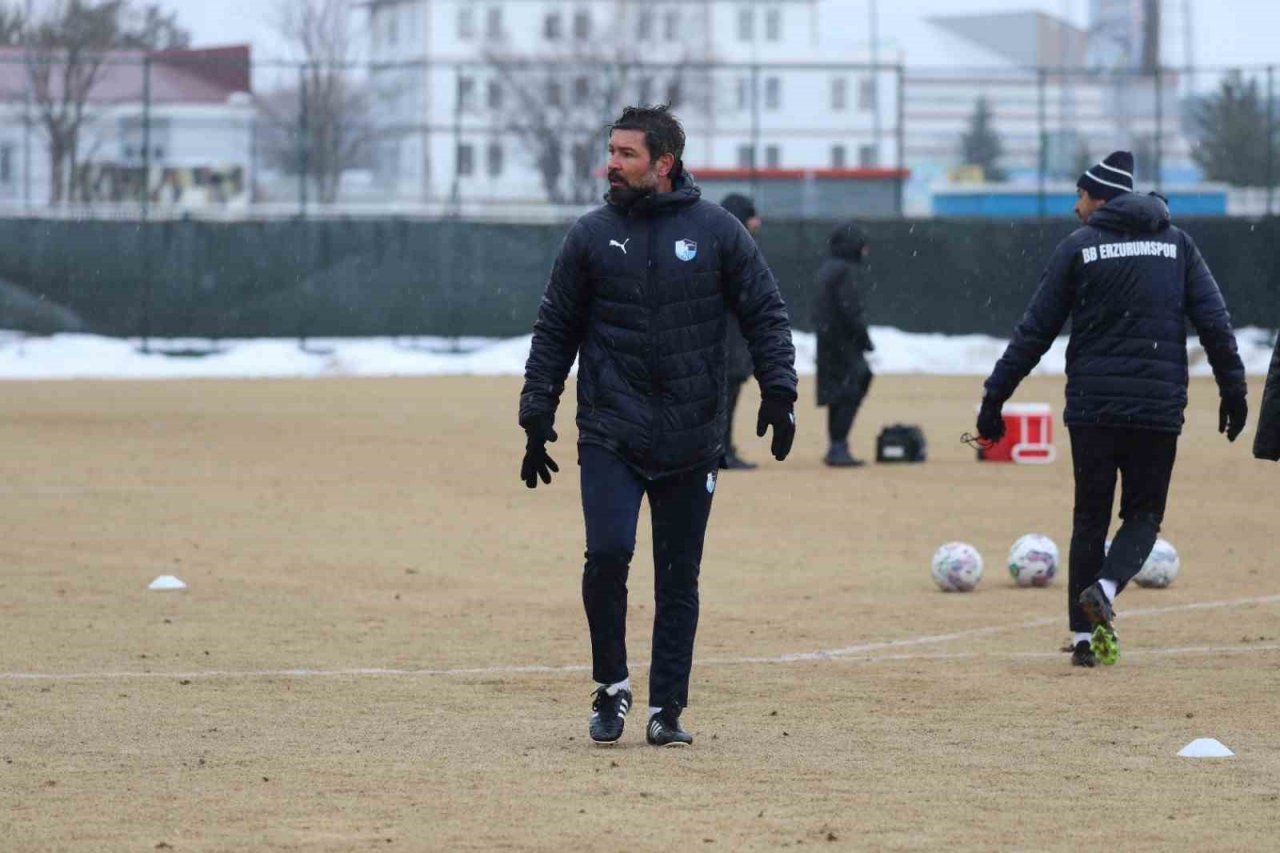 Erzurumspor FK, Ankara Keçiörengücü maçı hazırlıklarına başladı