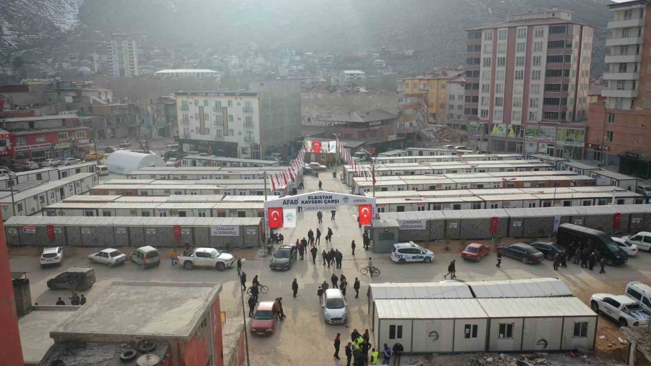 Elbistan’dan Kayseri’ye "çarşı" teşekkürü