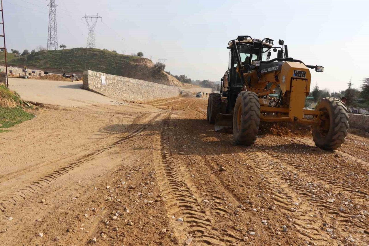 Nazilli Eğriboyun’da üçüncü etap çalışmaları sona erdi