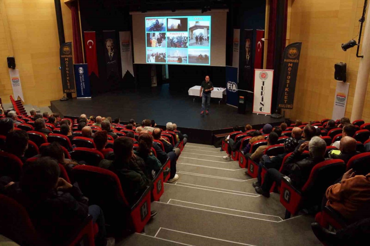 Marmaris’te motosiklet sürücülerine ‘Güvenli Trafik’ semineri