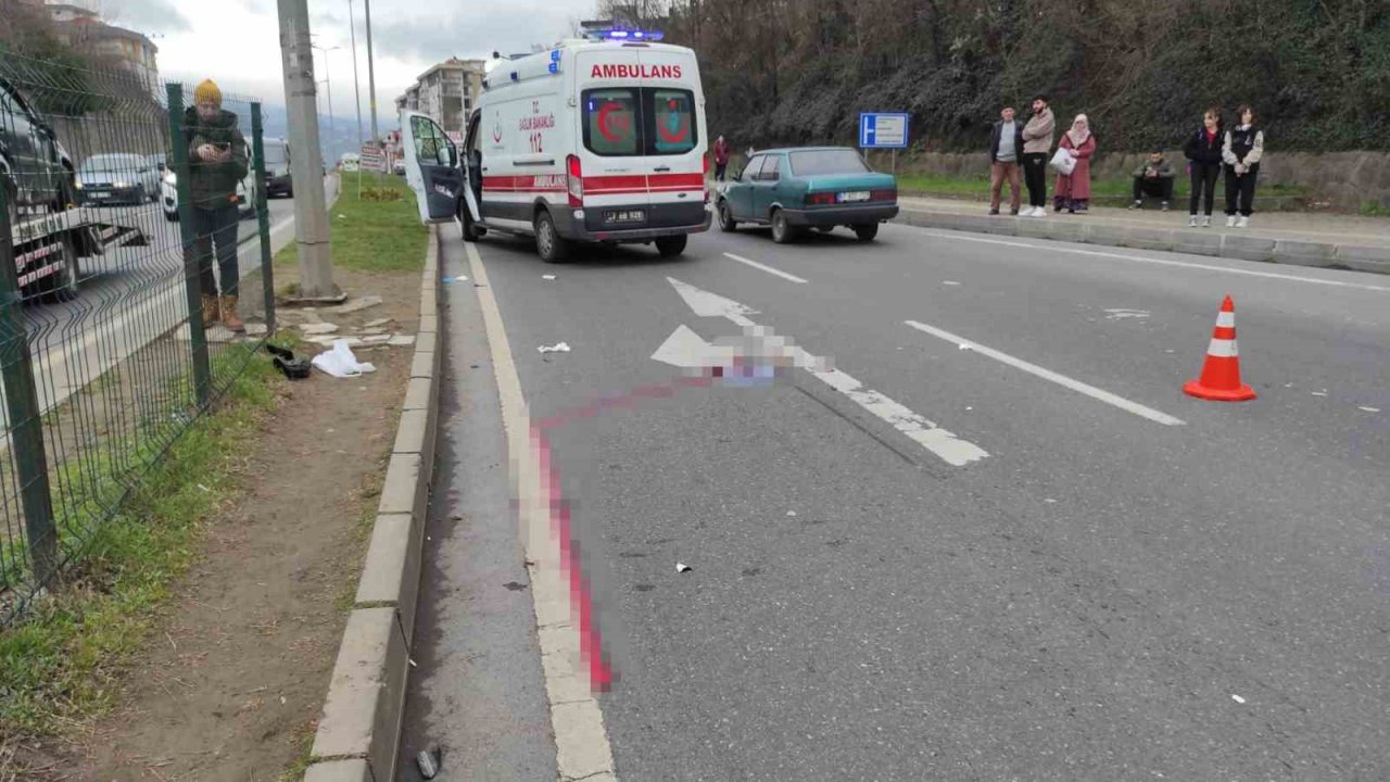 Kamyonetin çarptığı yaşlı adam ağır yaralandı