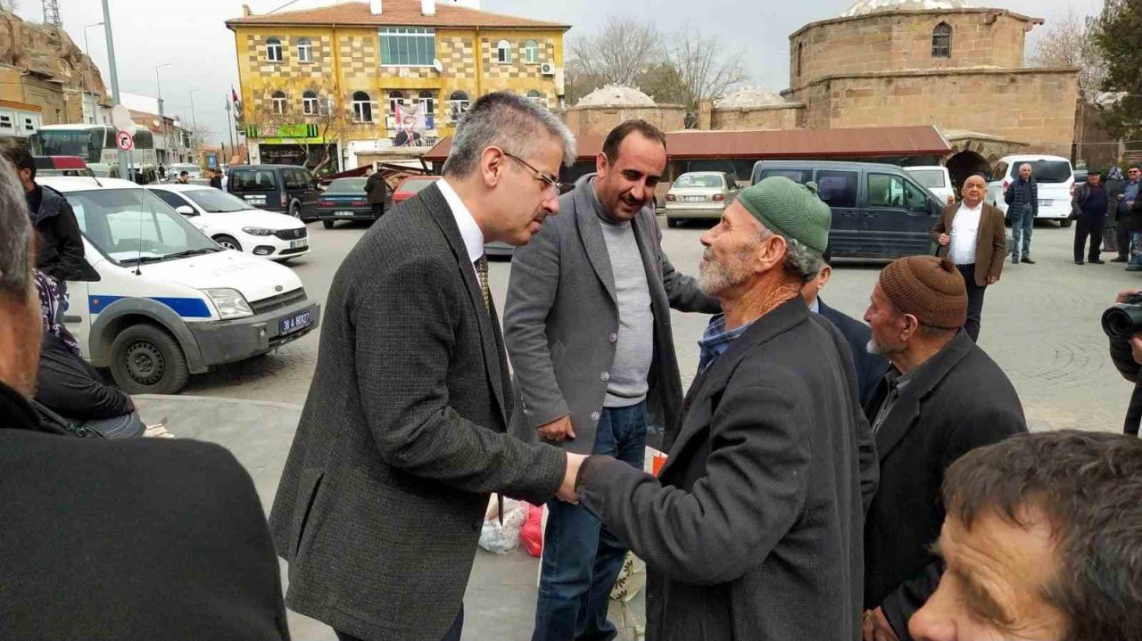 AK Parti’den İncesu ve Yeşilhisar’a "geçmiş olsun" ziyareti