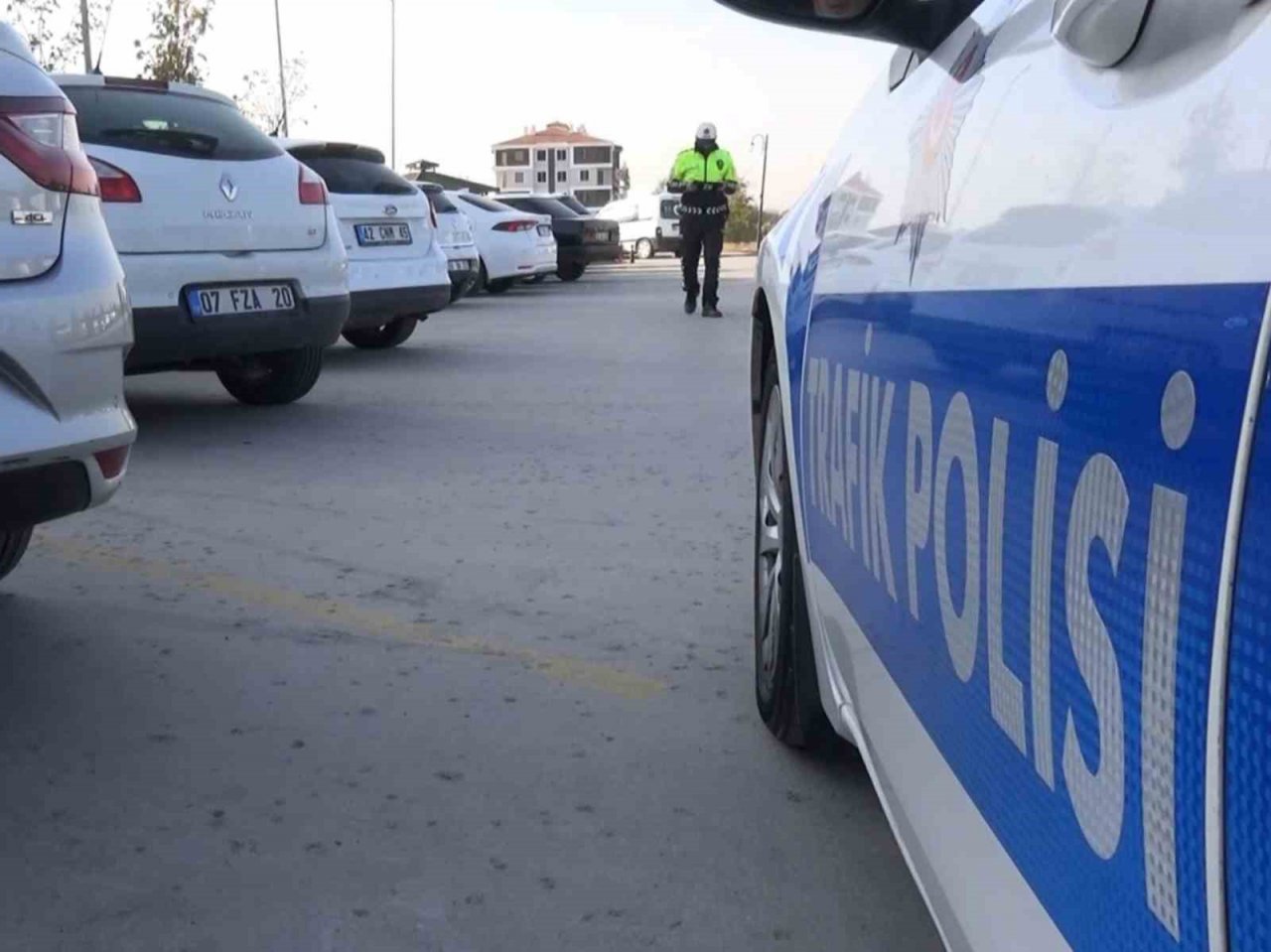 Aksaray’da 1 ayda 650 araca hatalı parktan cezai işlem uygulandı