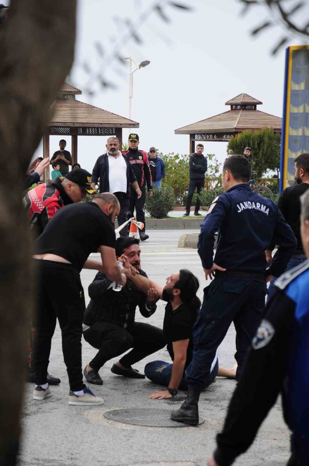 Alanya’da depremzedeleri ölüme götüren kaza güvenlik kamerasına yansıdı