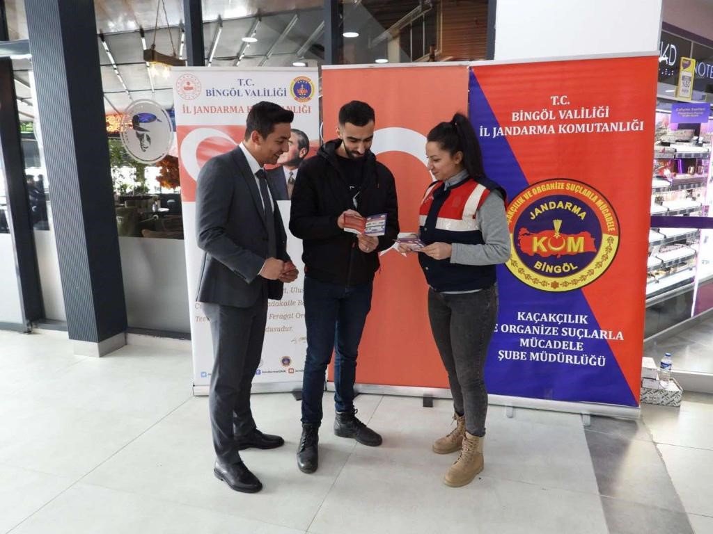 Bingöl’de vatandaşlar, bağımlılık konusunda bilgilendirildi