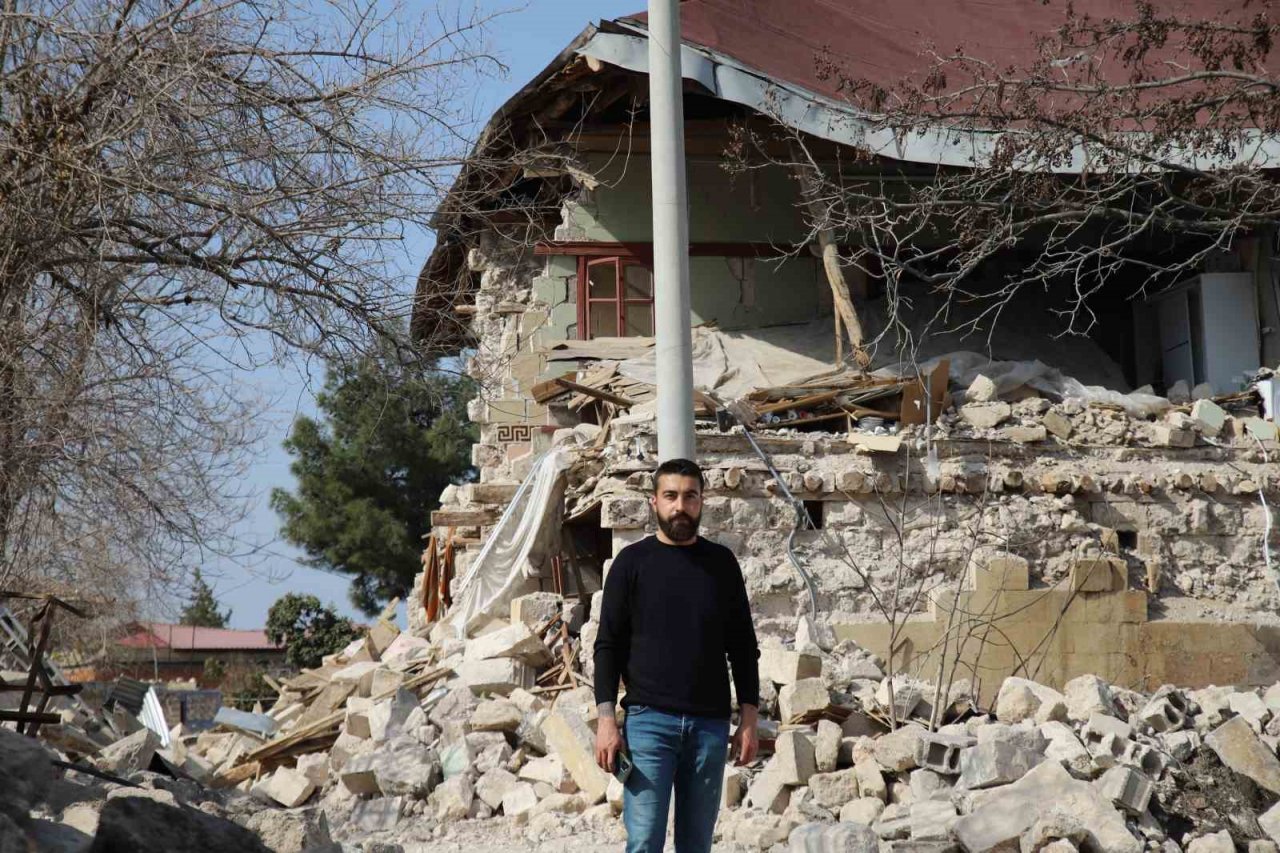 Zerda dizisinin çekildiği konak depemde yerle bir oldu