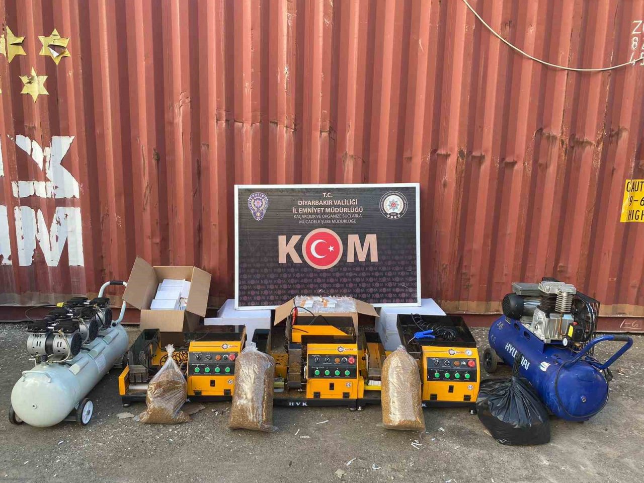 Diyarbakır’da şubat ayında 41 kaçakçılık operasyonu gerçekleştirildi