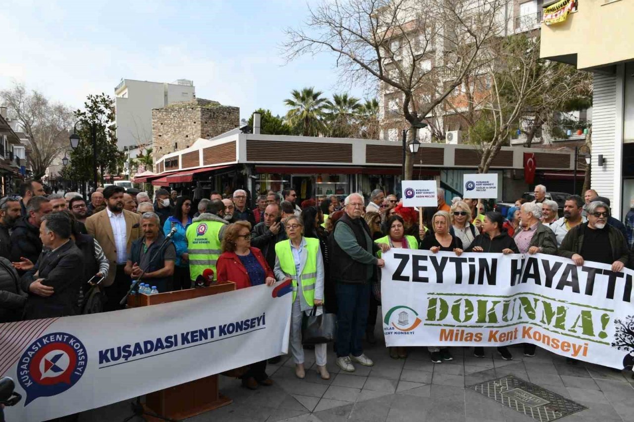 Kuşadası Kent Konseyi Başkanı Ünver’e yapılan saldırıya tepki