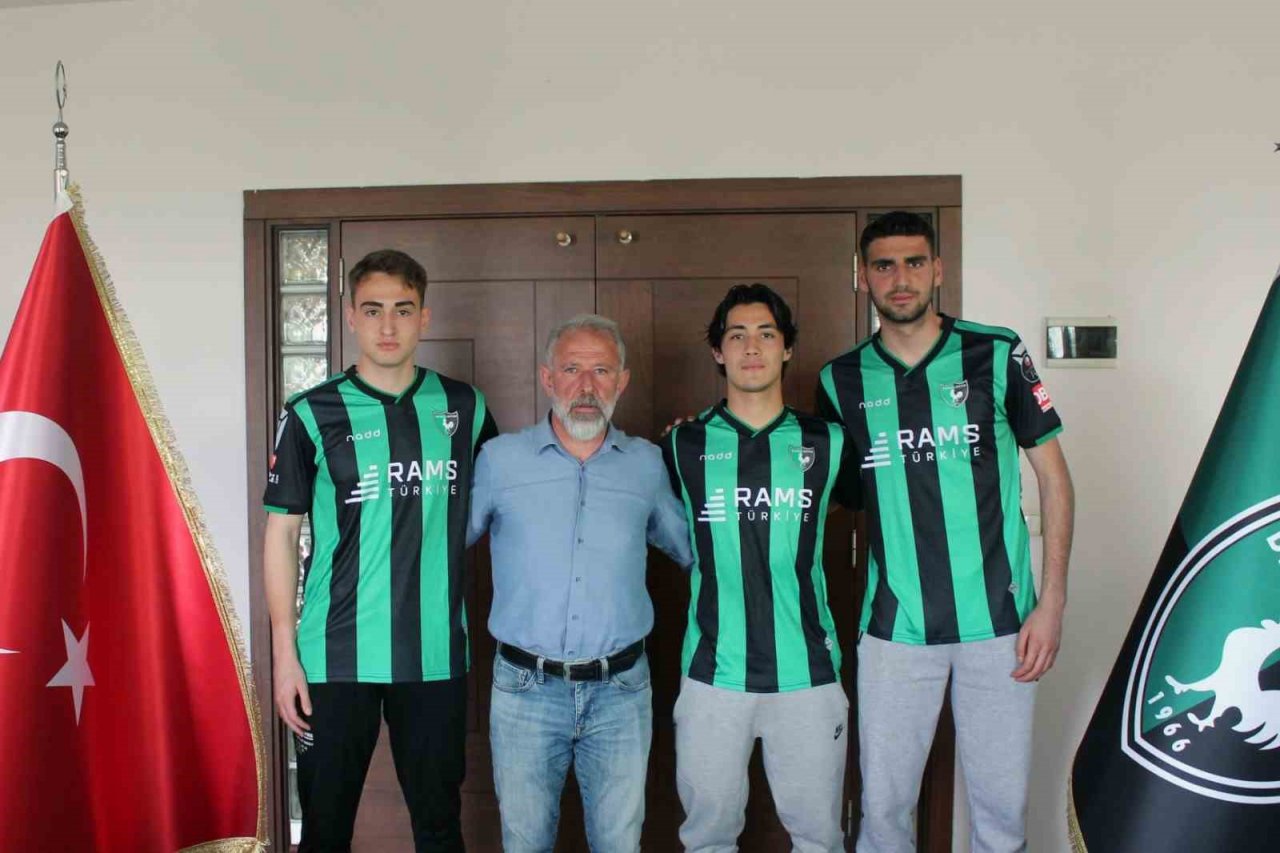 Denizlispor’a altyapıdan 3 takviye