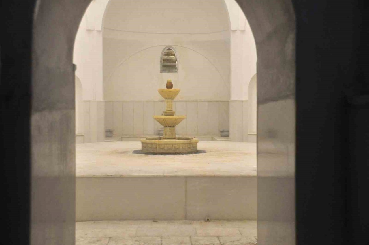 800 yıllık hamam 12 yıl aradan sonra hizmete girecek