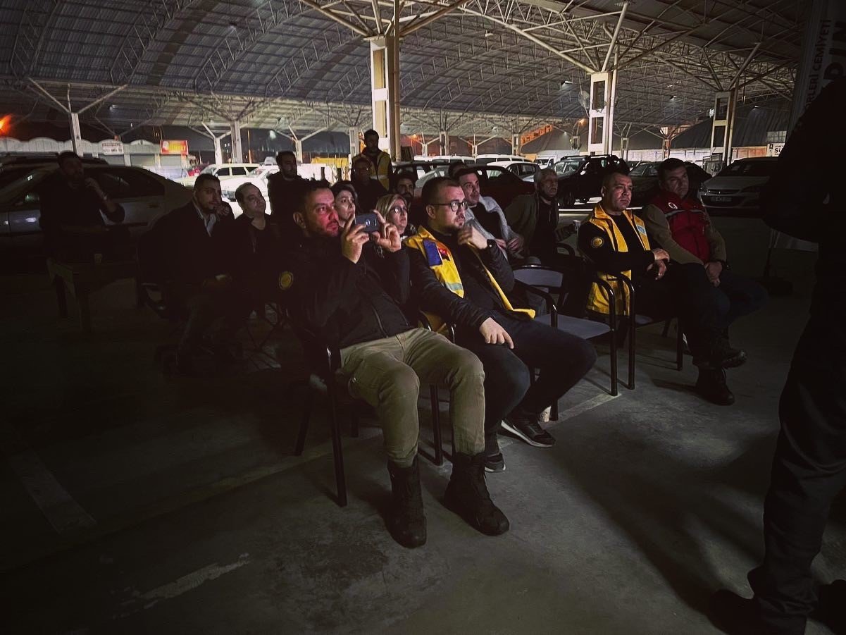 Türkiye Radyo Amatörleri Cemiyeti Aydın Şubesi’nden deprem eğitimi