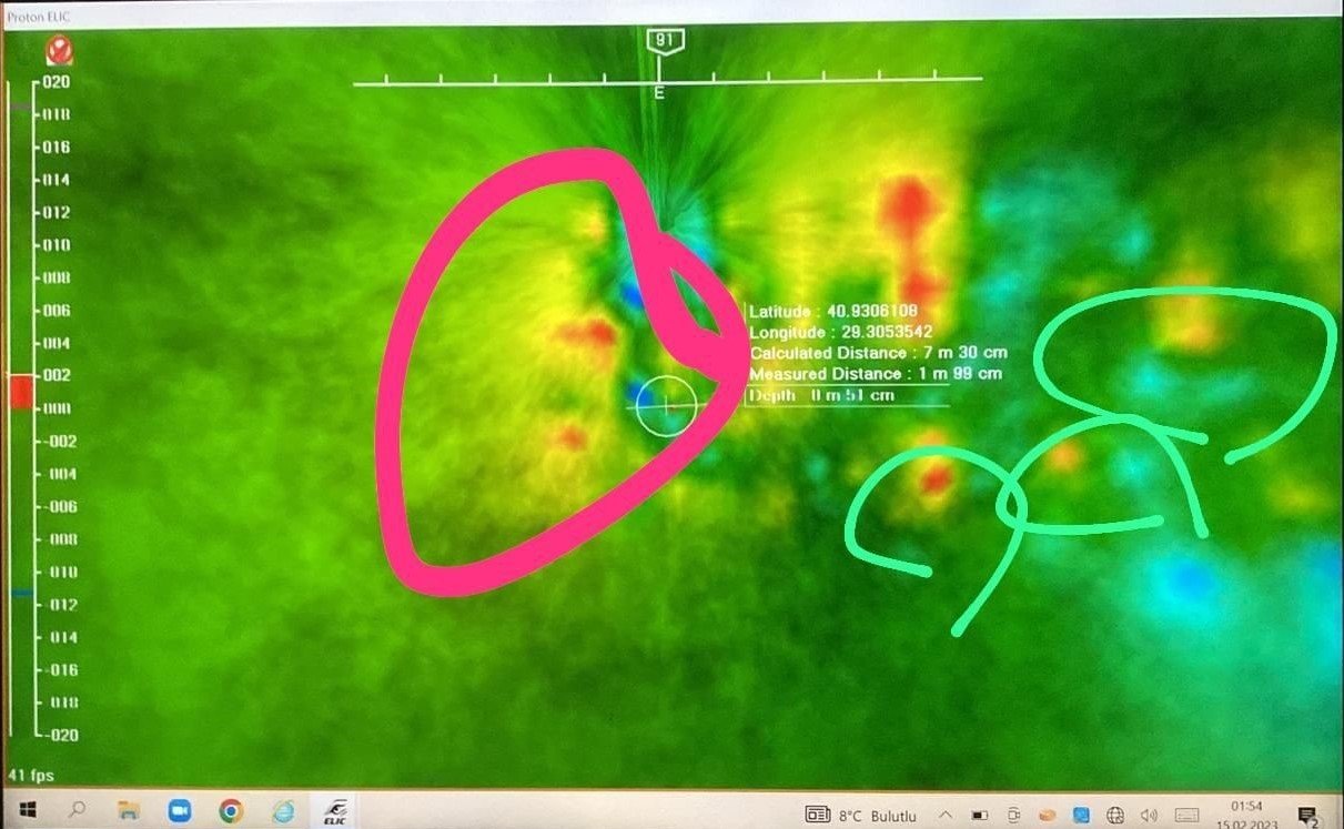 Milli yer altı görüntüleme cihazıyla enkaz altındaki vatandaşlar böyle tespit edildi