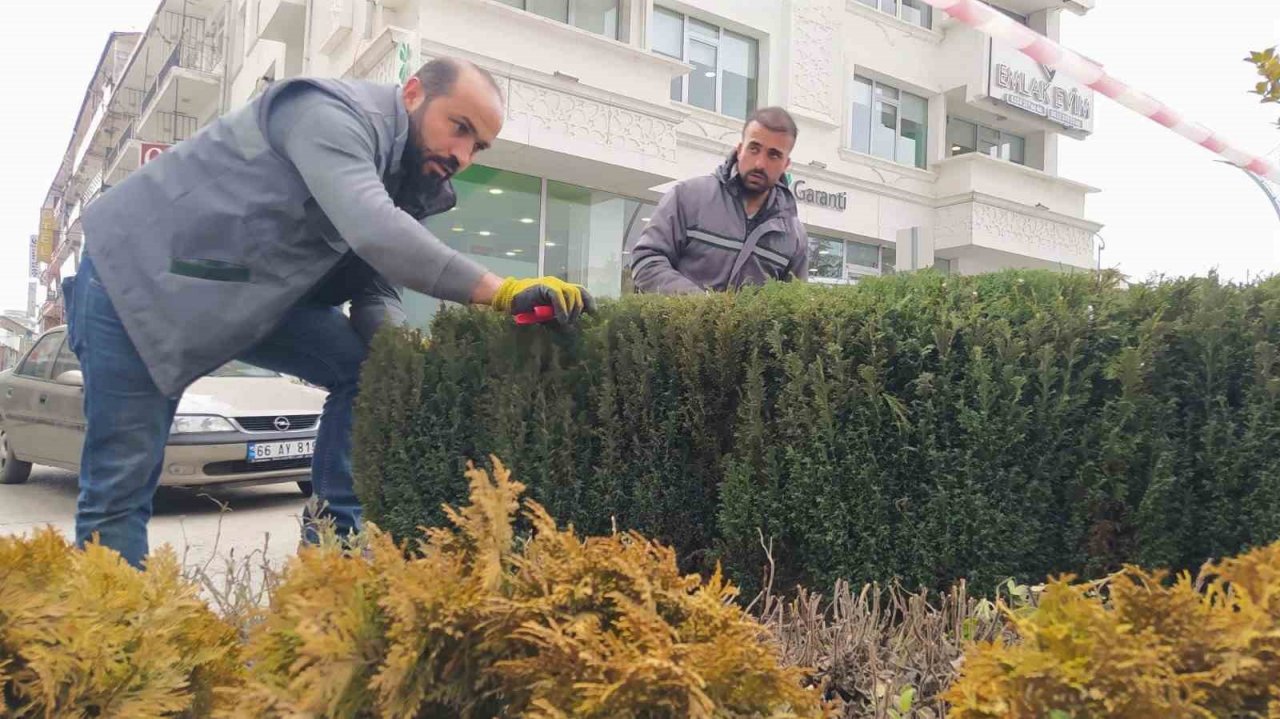 Yozgat Belediyesi’nden bahar hazırlığı
