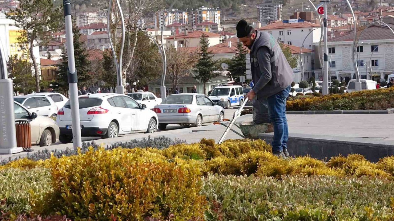 Yozgat Belediyesi’nden bahar hazırlığı
