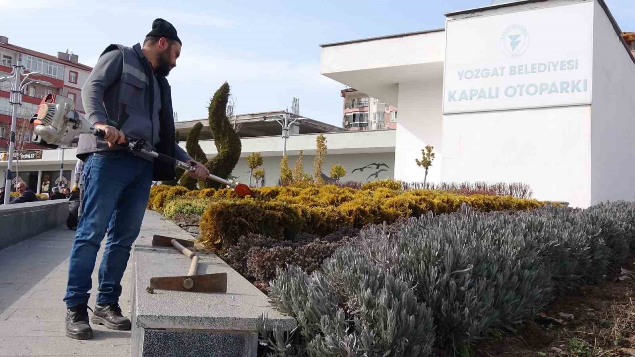 Yozgat Belediyesi’nden bahar hazırlığı