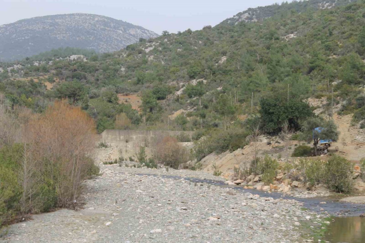 Deliçay kuraklık nedeniyle duruldu, artık çağlamıyor