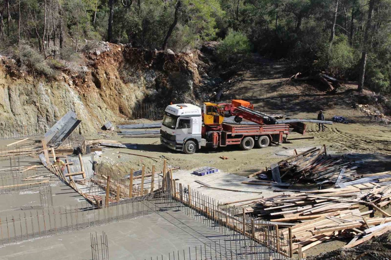 Beldibi’ne yeni su deposu